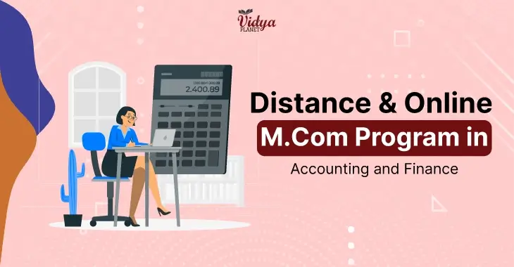 Online M.Com Course in Accounting and Finance