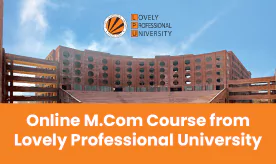 M.Com Course from Lovely Professional University