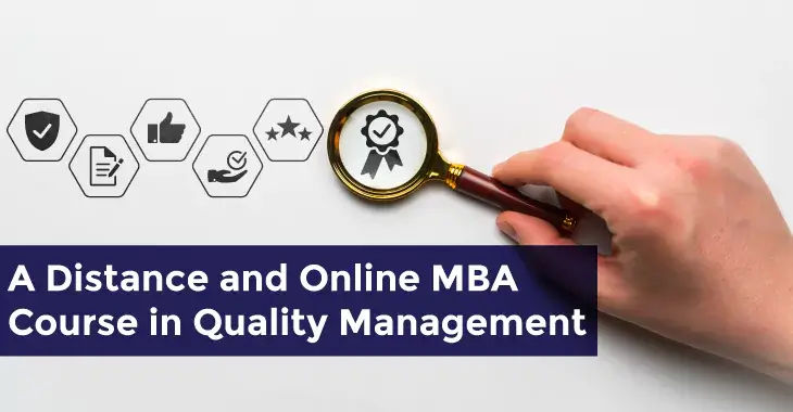 A Distance and Online MBA Course in Quality Management