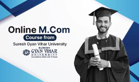Online M.Com from Suresh Gyan Vihar University